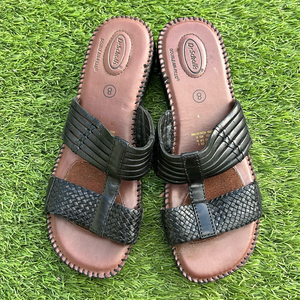 Dr Scholl’s Betty Bette Slip-On Sandals, Black